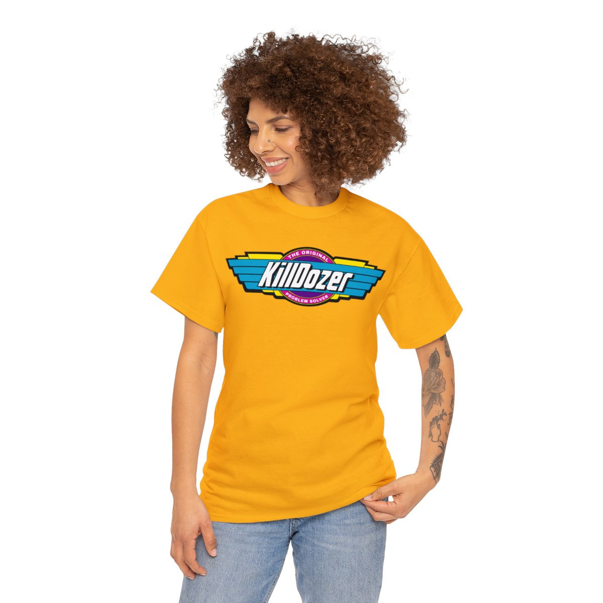 KillDozer Kill Dozer Unisex Heavy Cotton Tee Shirt T-shirt